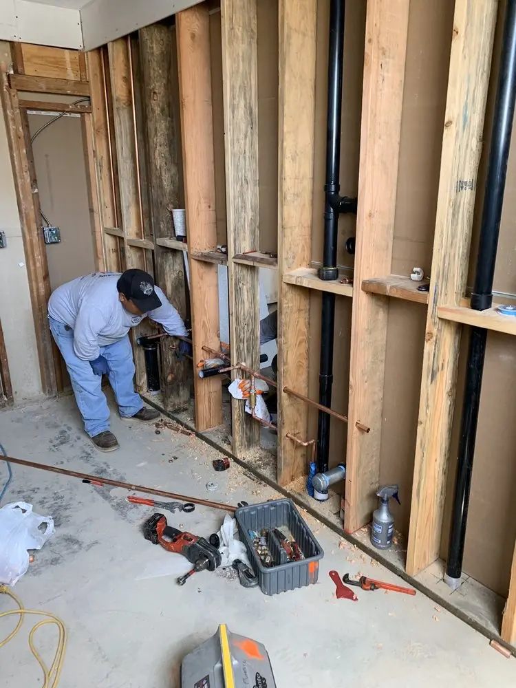 Commercial rough-in plumbing for Commercial Plumbing in Laketown
